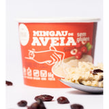 Mingau de Aveia Cranberry com Quinoa sem açúcar e sem glúten - Di Mangiare